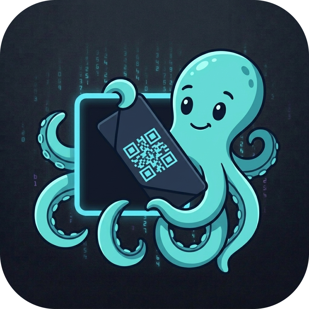 KyPost octopus mascot holding an envelope